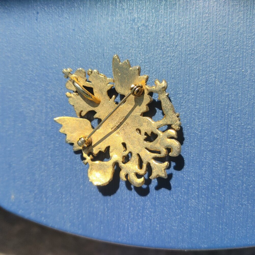 Imperial Eagle brooch / Pendant, Signed - Picture 6 of 16